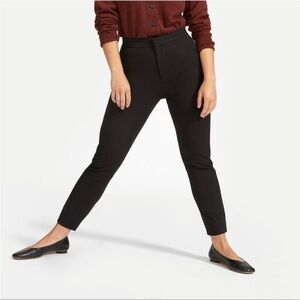 SOLD Everlane Fixed Waist Stretch Cotton Pants Black Size 4
